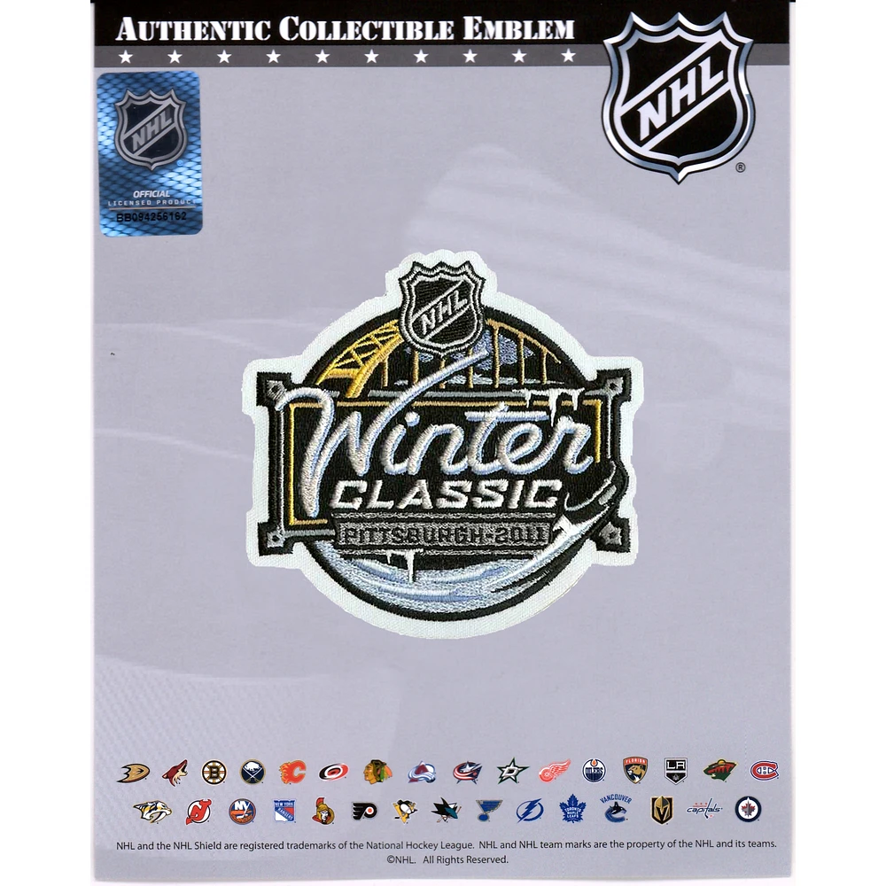 Pittsburgh Penguins vs. Washington Capitals 2011 NHL Winter Classic National Emblem Jersey Patch