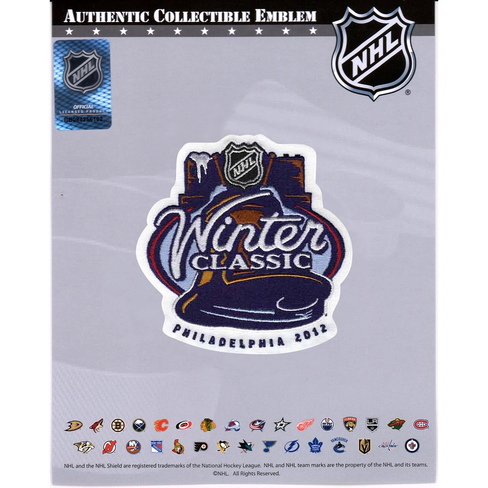 New York Rangers vs. Philadelphia Flyers 2012 NHL Winter Classic National Emblem Jersey Patch
