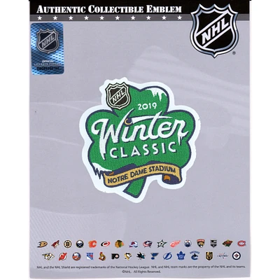Boston Bruins vs. Chicago Blackhawks 2019 NHL Winter Classic National Emblem Jersey Patch