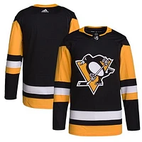 Men's adidas Black Pittsburgh Penguins Home - Authentic Primegreen Jersey