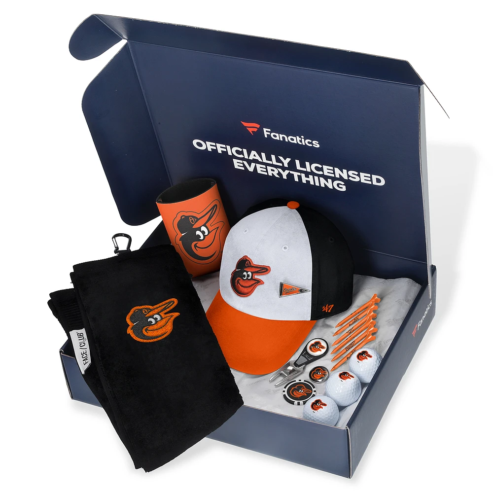 Baltimore Orioles Fanatics Pack Golf-Themed Gift Box - $105+ Value