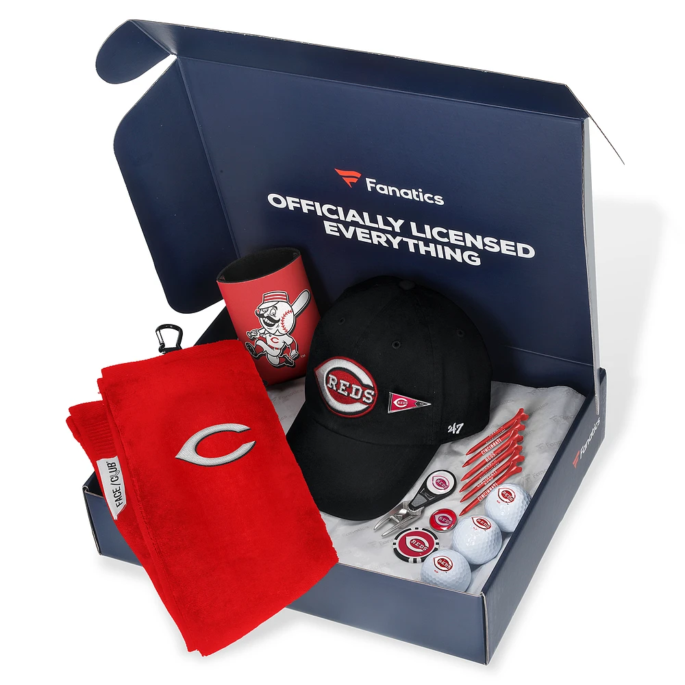 Cincinnati Reds Fanatics Pack Golf-Themed Gift Box - $105+ Value
