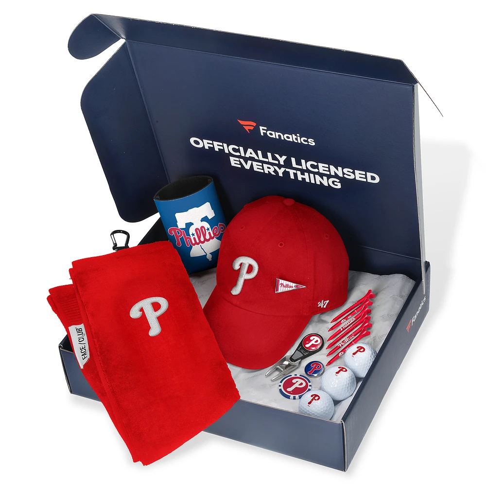 Philadelphia Phillies Fanatics Pack Golf-Themed Gift Box - $105+ Value