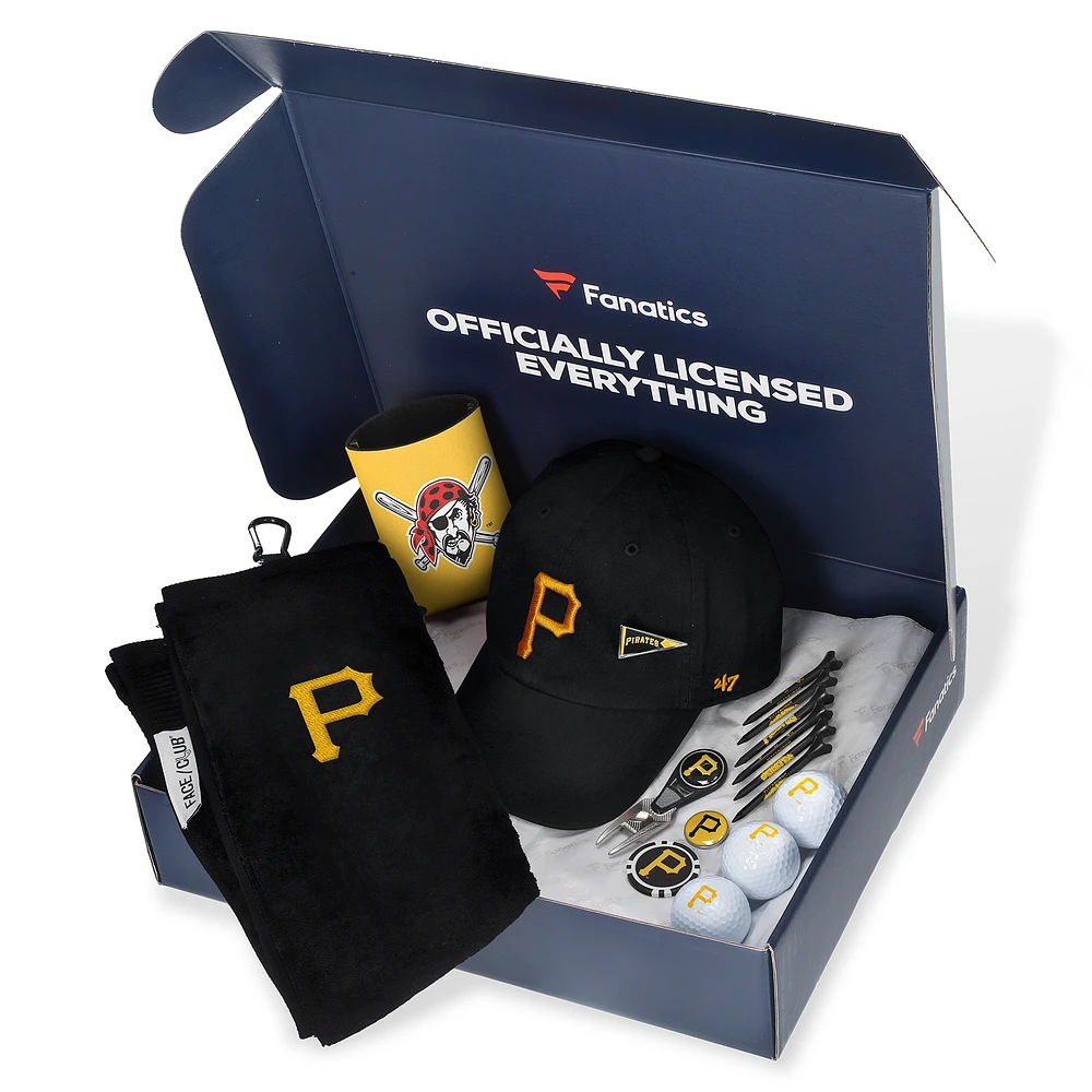 Pittsburgh Pirates Fanatics Pack Golf-Themed Gift Box - $105+ Value