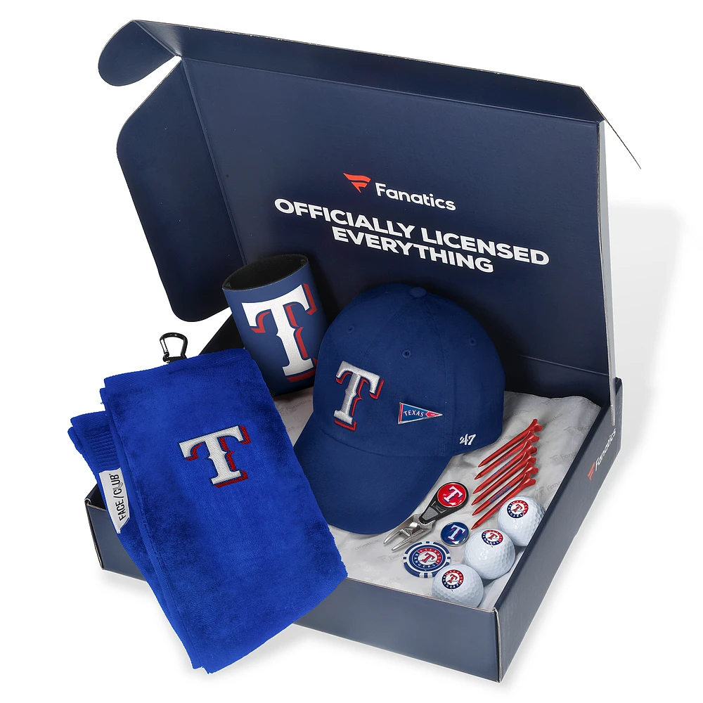 Texas Rangers Fanatics Pack Golf-Themed Gift Box - $105+ Value