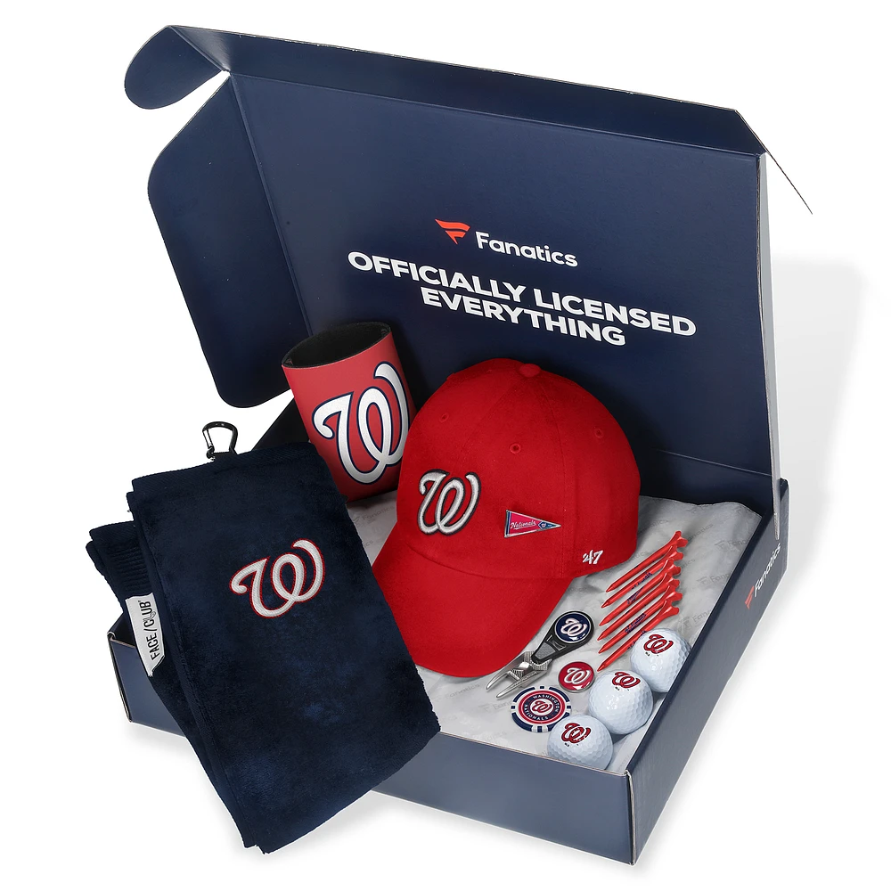 Washington Nationals Fanatics Pack Golf-Themed Gift Box - $105+ Value