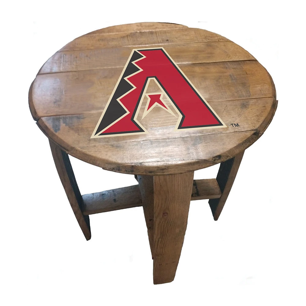 Imperial Arizona Diamondbacks Oak Barrel Table