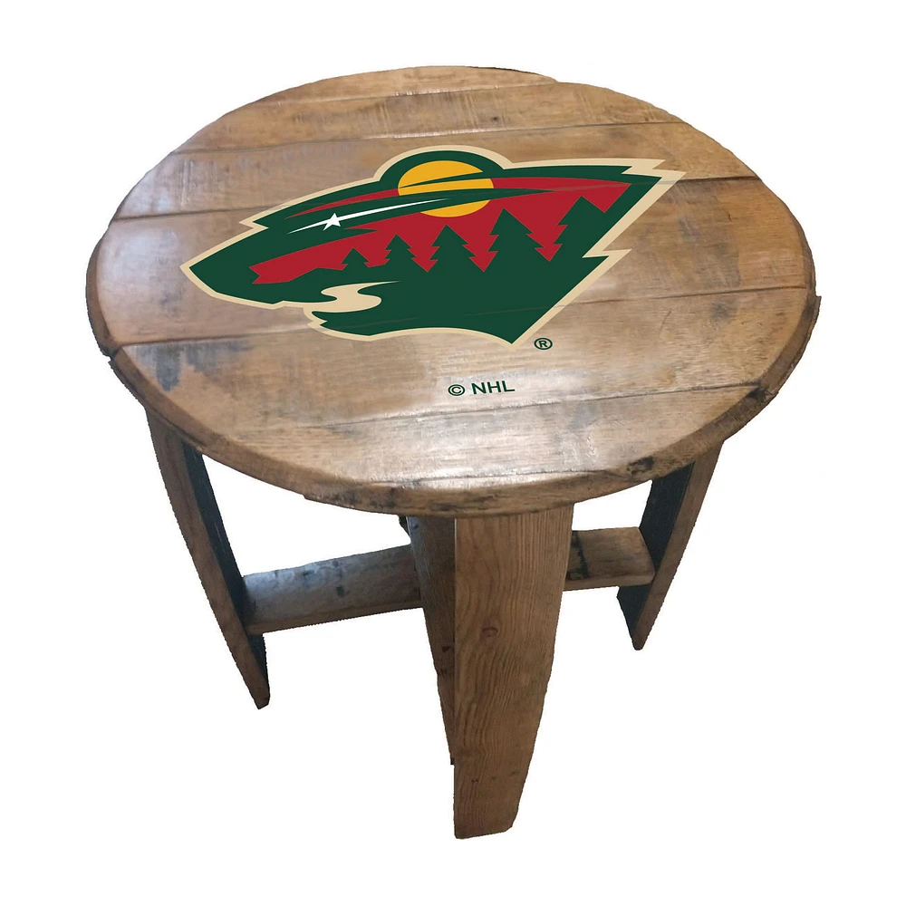Imperial Minnesota Wild Oak Barrel Table