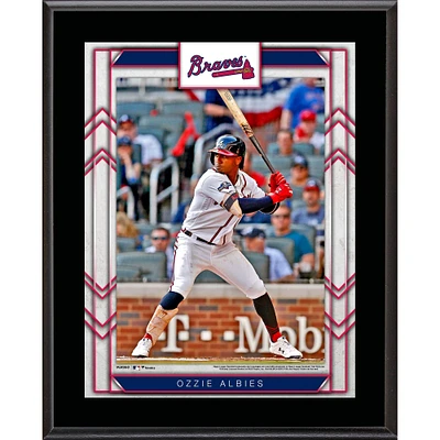 Ozzie Albies Atlanta Braves 10.5'' x 13'' Sublimated Player Name Plaque