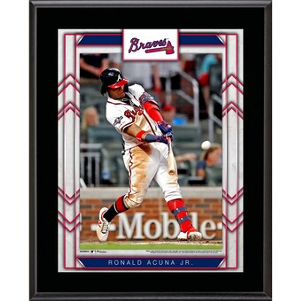 Ronald Acuna Jr. Atlanta Braves 10.5'' x 13'' Sublimated Player Name Plaque
