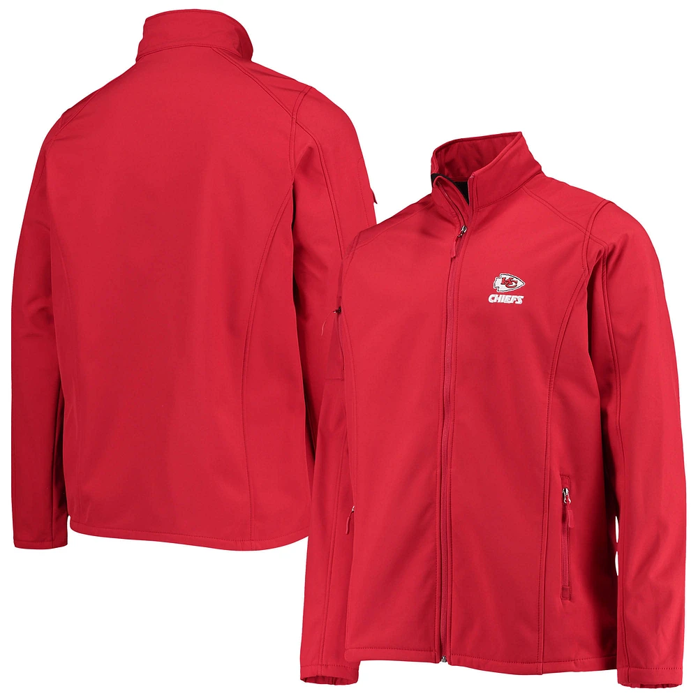 Men's Dunbrooke Red Kansas City Chiefs Big & Tall Sonoma Softshell Full-Zip Jacket