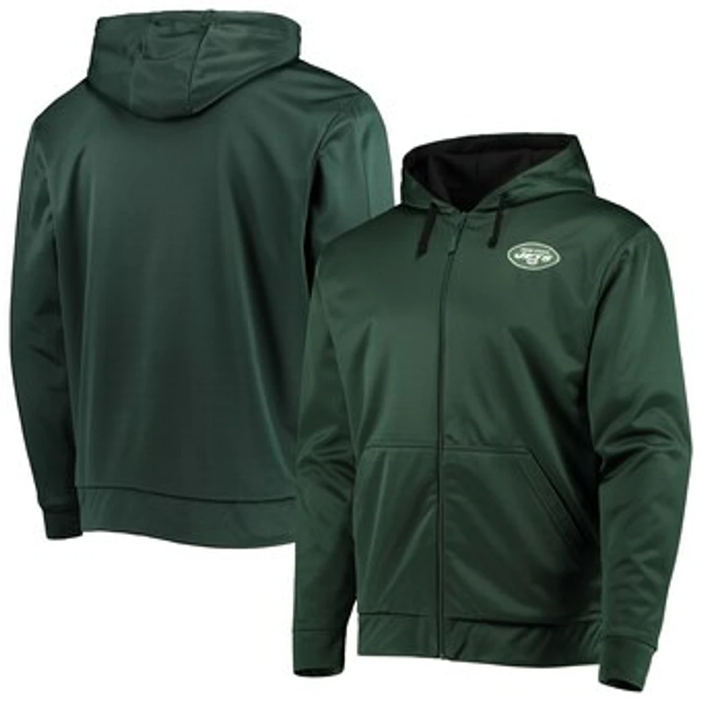 Men's Dunbrooke Green/Black New York Jets Apprentice Full-Zip Hoodie