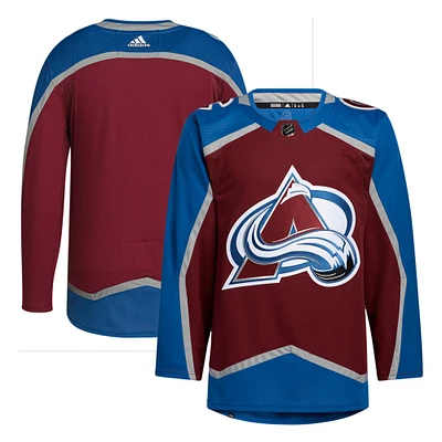 Men's adidas Burgundy Colorado Avalanche Home Primegreen Authentic Jersey