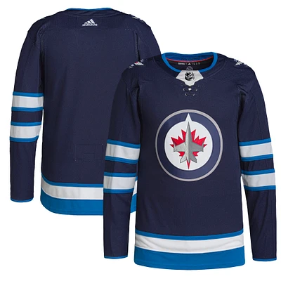 Men's adidas Navy Winnipeg Jets Home Authentic Jersey