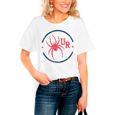 Women's White Richmond Spiders End Zone Easy T-Shirt