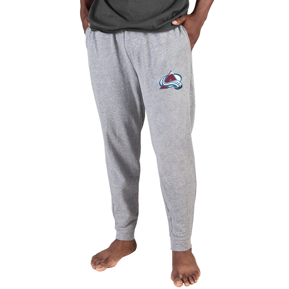 Men's Concepts Sport Gray Colorado Avalanche Mainstream Cuffed Terry Pants