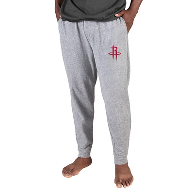 Men's Concepts Sport Gray Houston Rockets Mainstream Cuffed Terry Pants