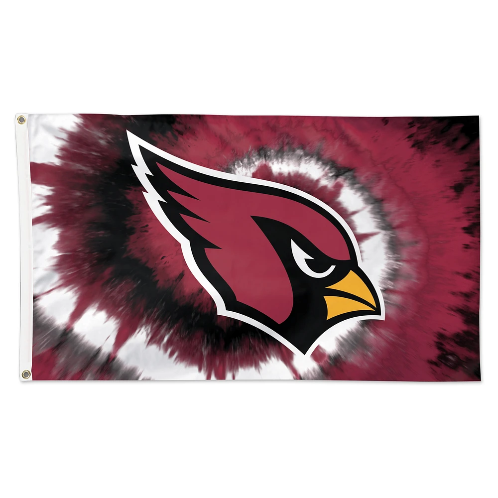 WinCraft Arizona Cardinals 3' x 5' Tye Dye Deluxe Single-Sided Flag