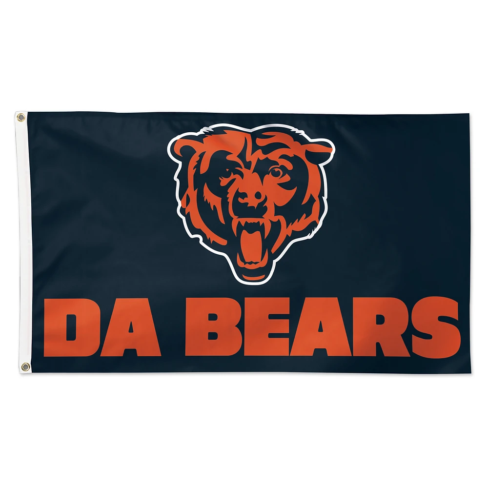 WinCraft Chicago Bears 3' x 5' Slogan Deluxe Single-Sided Flag