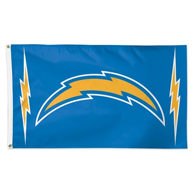 WinCraft Los Angeles Chargers 3' x 5' Vertical Stripes Deluxe Single-Sided Flag