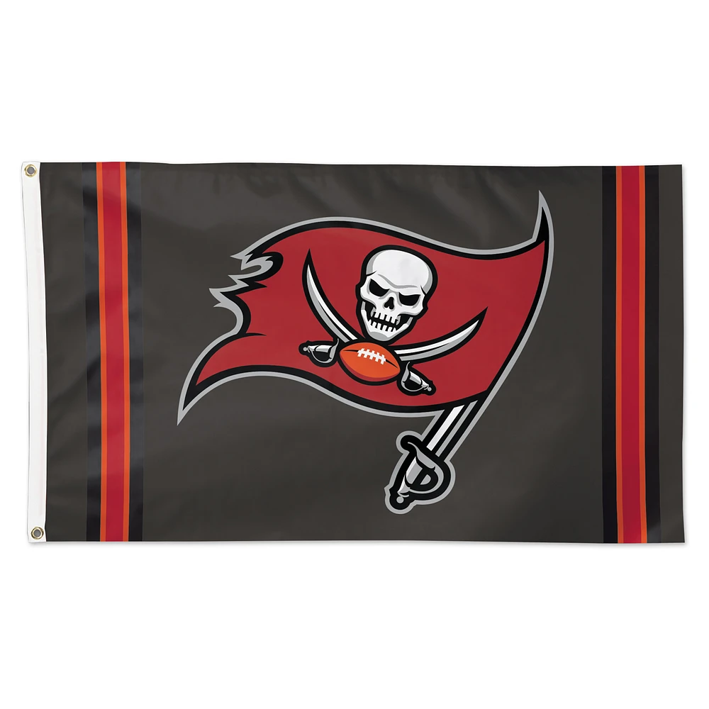 WinCraft Tampa Bay Buccaneers 3' x 5' Vertical Stripes Deluxe Single-Sided Flag