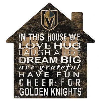 Vegas Golden Knights 12'' Team House Sign