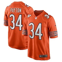 Men's Nike Walter Payton Orange Chicago Bears Retired Player Alternate Game Jersey