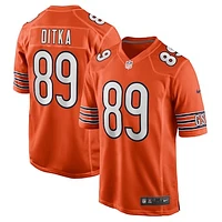 Men's Nike Mike Ditka Orange Chicago Bears Retired Player Alternate Game Jersey