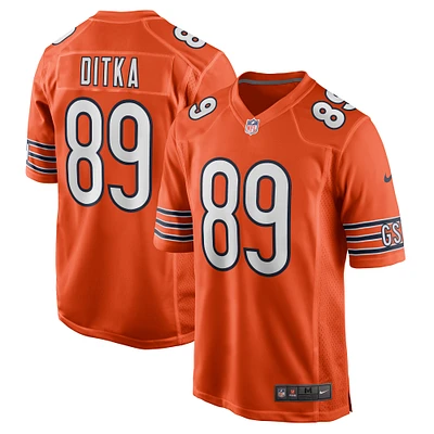 Men's Nike Mike Ditka Orange Chicago Bears Retired Player Alternate Game Jersey
