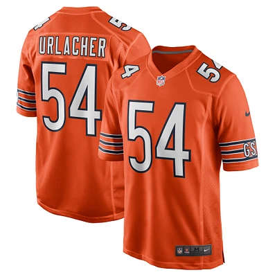 Men's Nike Brian Urlacher Orange Chicago Bears Retired Player Alternate Game Jersey