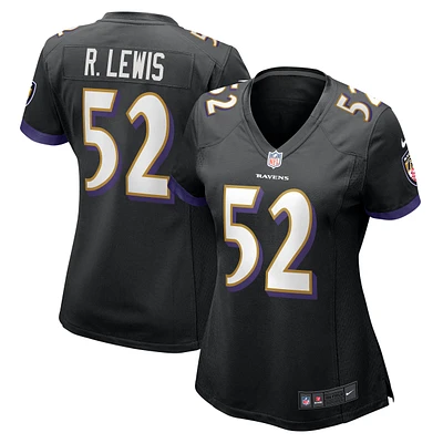 Women's Nike Ray Lewis Black Baltimore Ravens Retired Player Jersey
