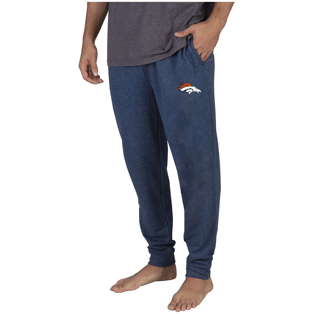 Men's Concepts Sport Navy Denver Broncos Lightweight Jogger Sleep Pants