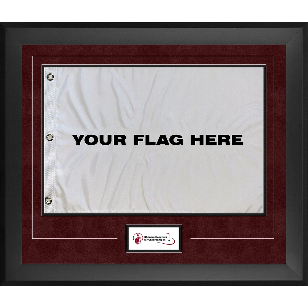 Shriners Hospitals for Children Open 23" x 27" Pin Flag Frame
