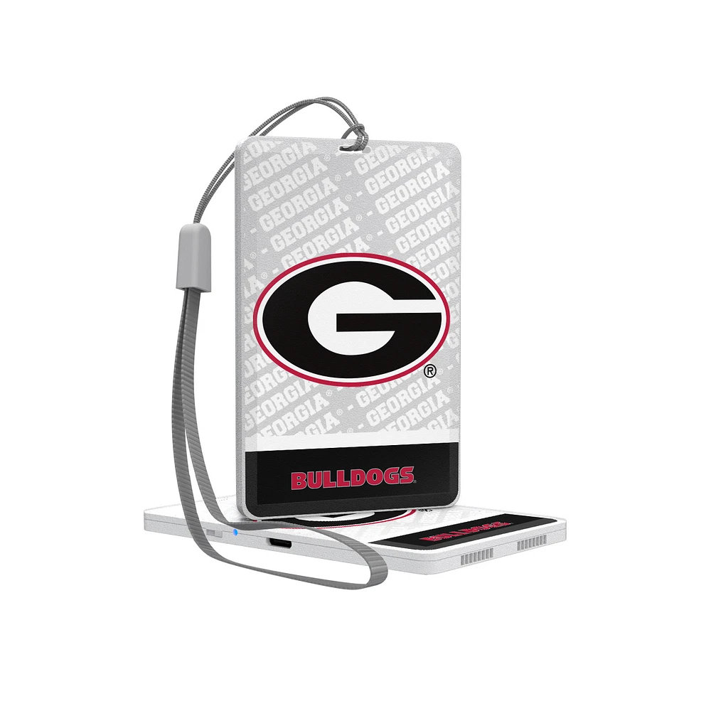 Georgia Bulldogs Primary Logo End Zone Pocket Bluetooth Speaker