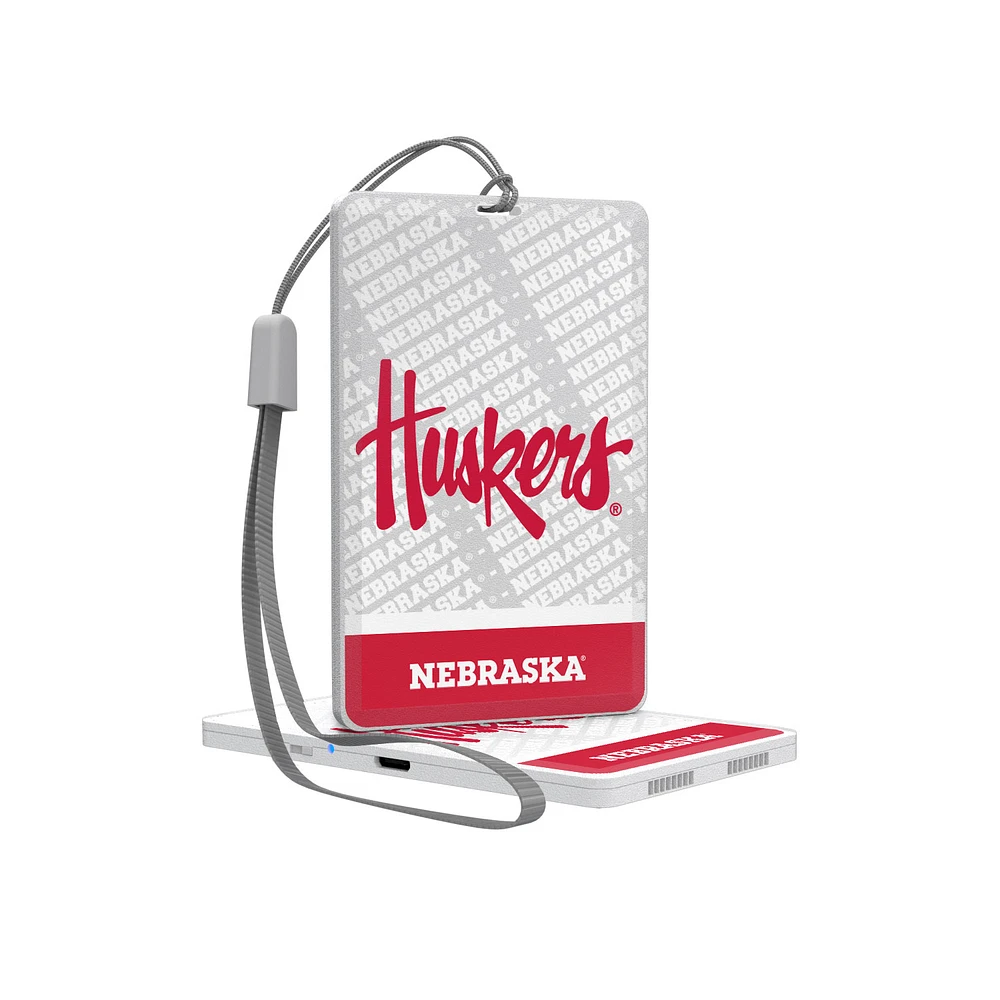 Nebraska Huskers End Zone Pocket Bluetooth Speaker