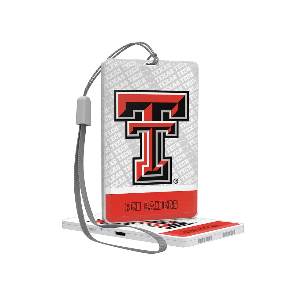 Texas Tech Red Raiders End Zone Pocket Bluetooth Speaker