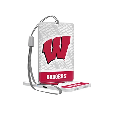 Wisconsin Badgers End Zone Pocket Bluetooth Speaker