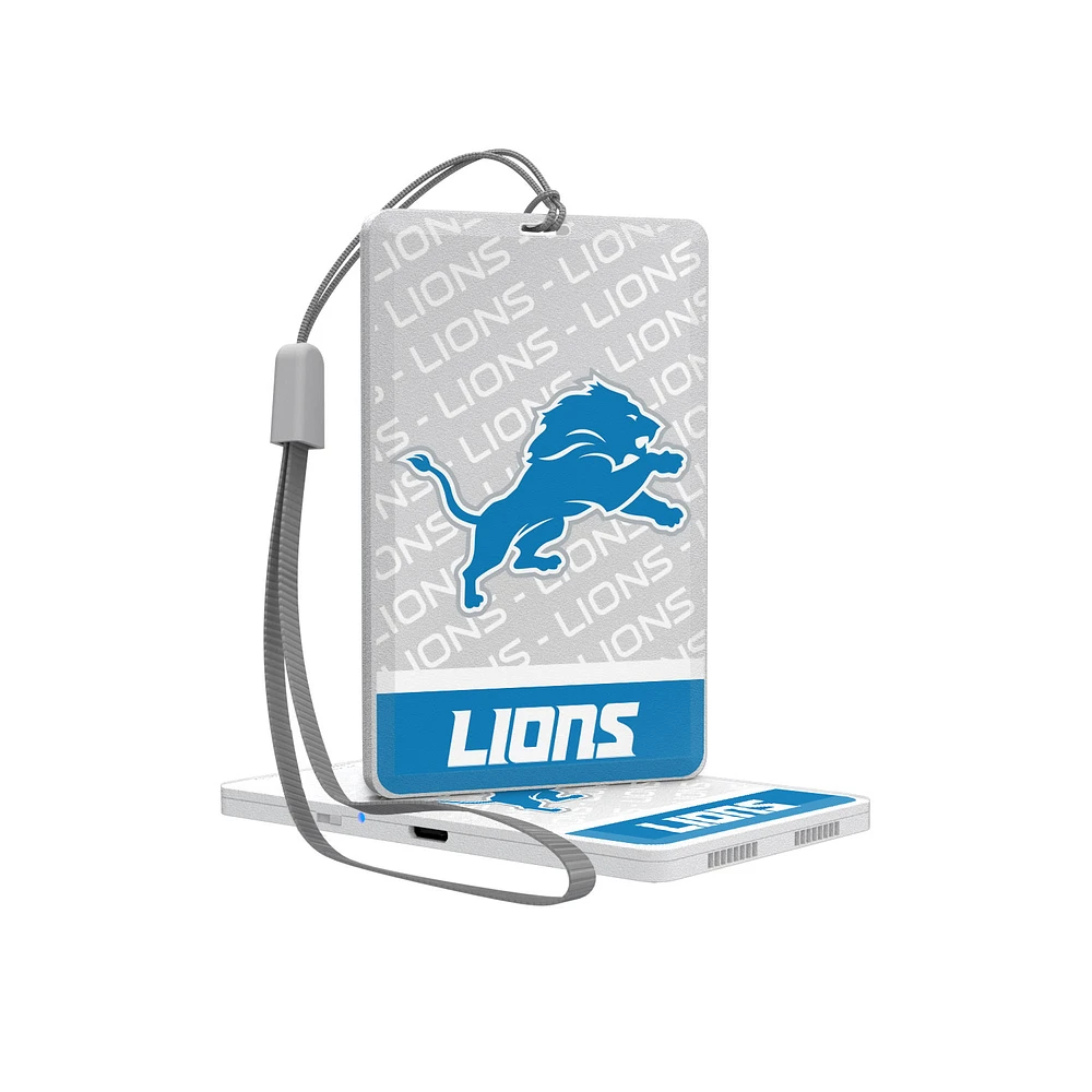 Detroit Lions End Zone Pocket Bluetooth Speaker