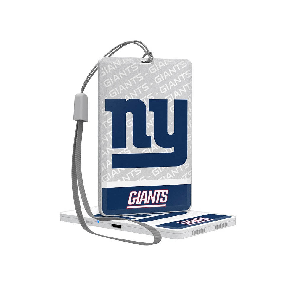 New York Giants End Zone Pocket Bluetooth Speaker