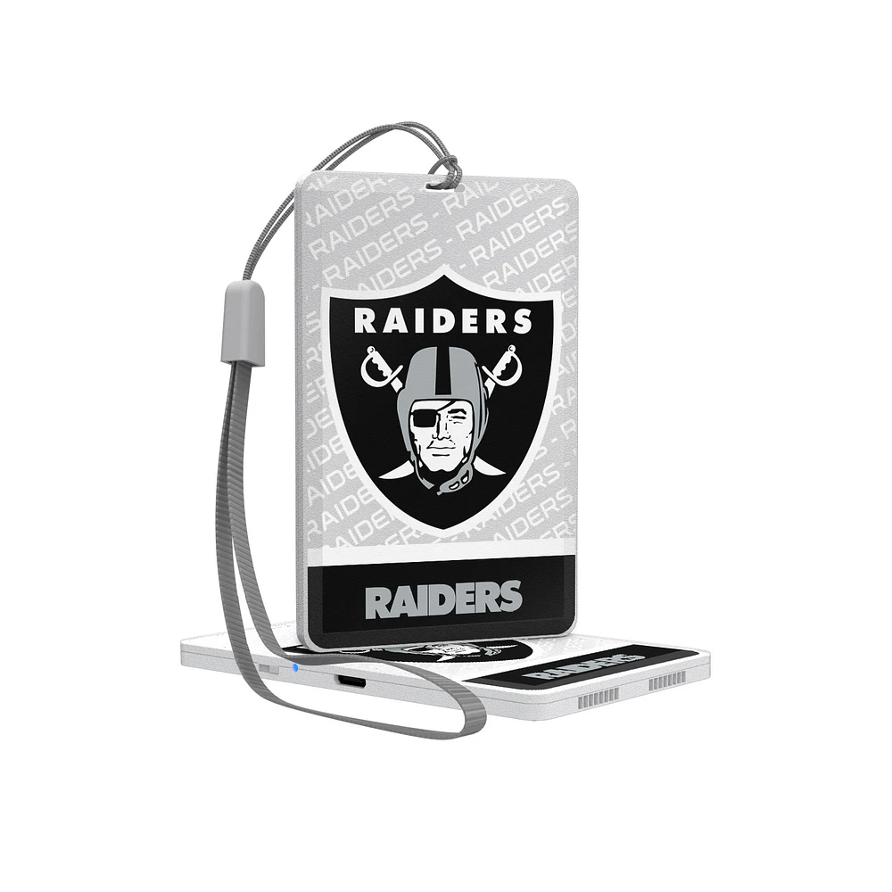 Las Vegas Raiders End Zone Pocket Bluetooth Speaker