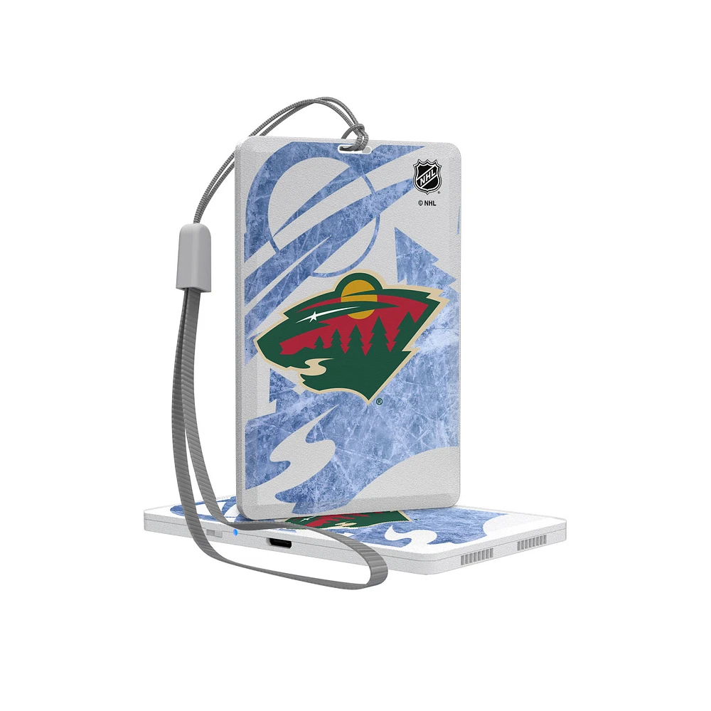 Minnesota Wild Ice Tilt Pocket Bluetooth Speaker