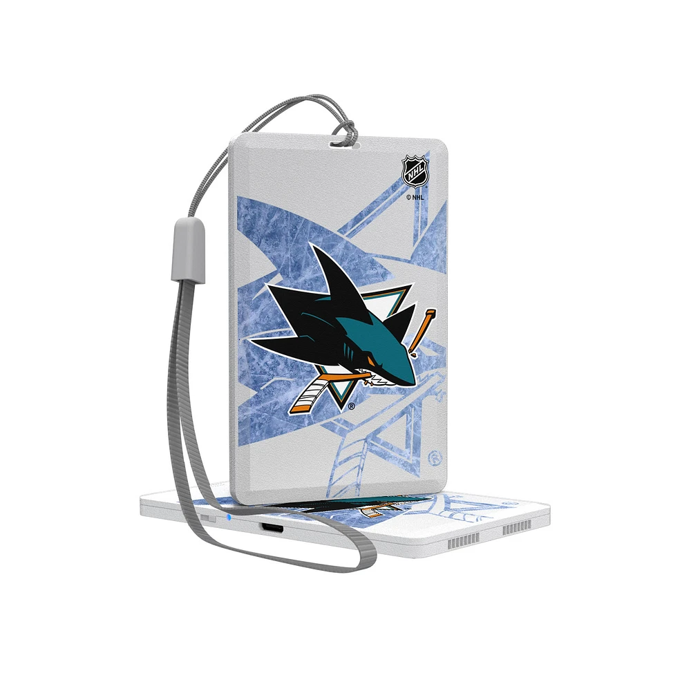 San Jose Sharks Ice Tilt Pocket Bluetooth Speaker