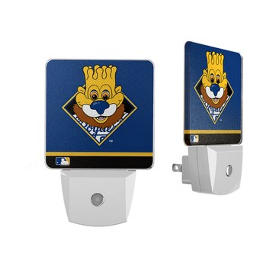 Kansas City Royals Stripe Mascot Nightlight 2-Pack