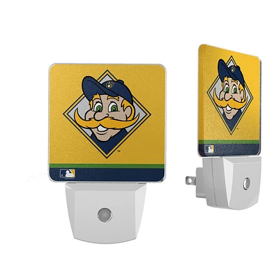 Milwaukee Brewers Stripe Mascot Nightlight 2-Pack