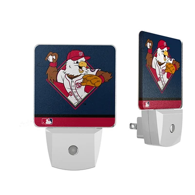 Washington Nationals Stripe Mascot Nightlight 2-Pack