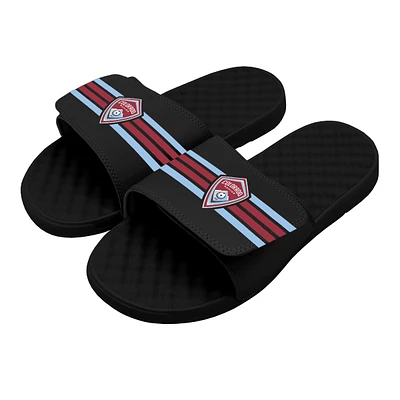 Men's ISlide Black Colorado Rapids Stripe Slide Sandals