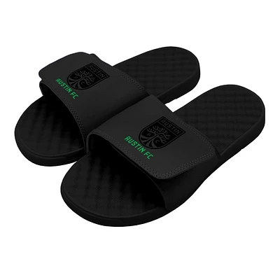 Men's ISlide Black Austin FC Tonal Pop Slide Sandals