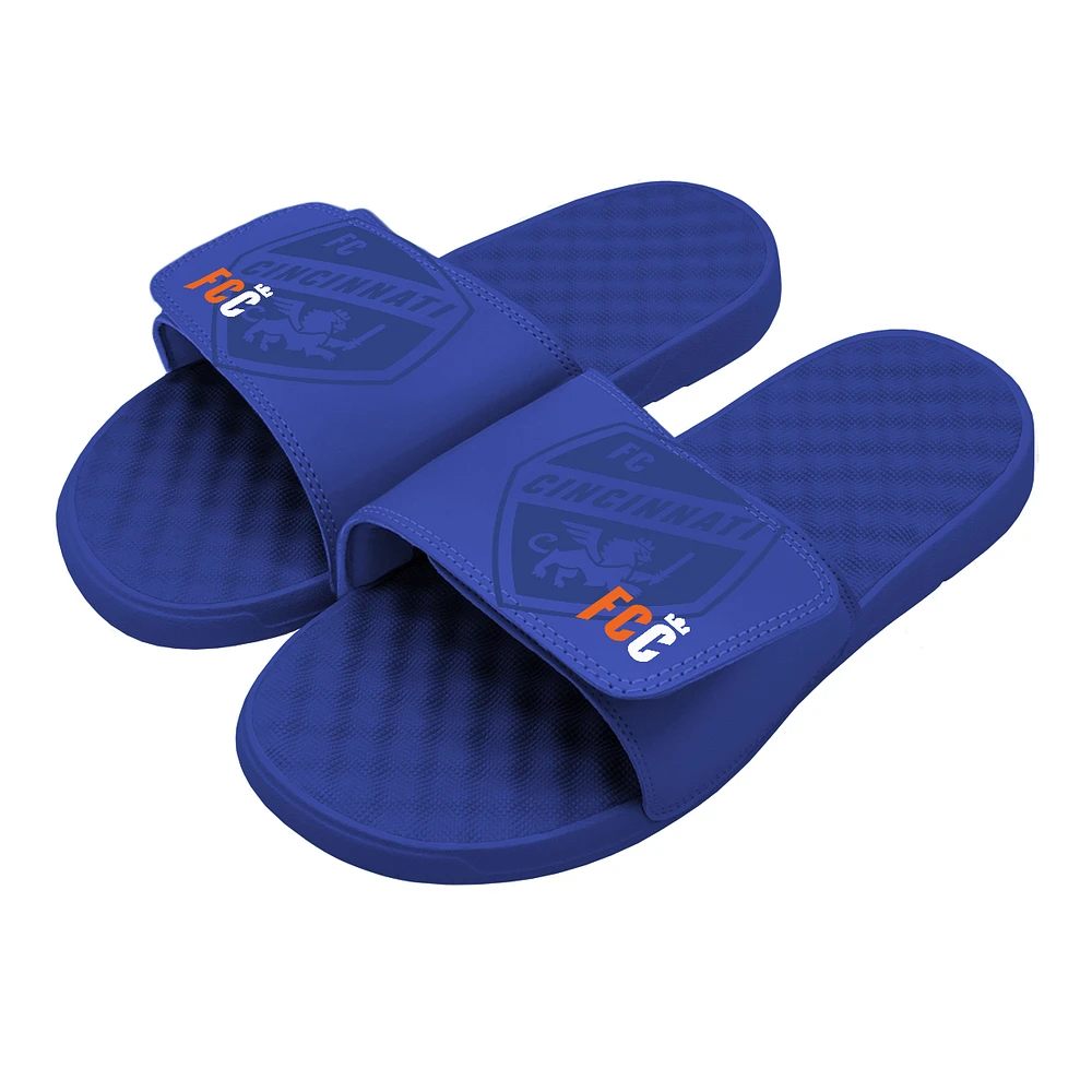 Men's ISlide Royal FC Cincinnati Tonal Pop Slide Sandals