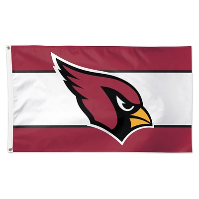 WinCraft Arizona Cardinals 3' x 5' Horizontal Stripe 1-Sided Deluxe Flag