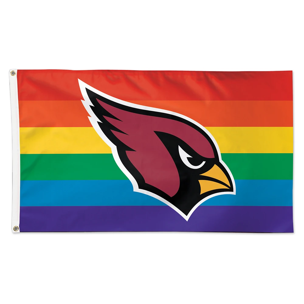 WinCraft Arizona Cardinals 3' x 5' Pride 1-Sided Deluxe Flag